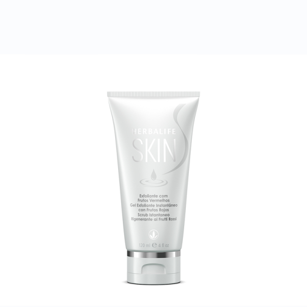 Gel Exfoliante Instantáneo con Frutos Rojos
